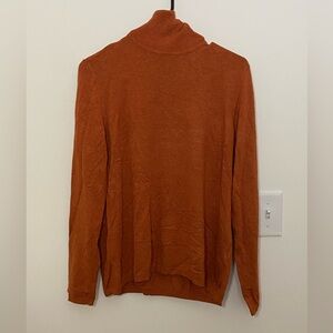Orange Chico’s Turtleneck size 2